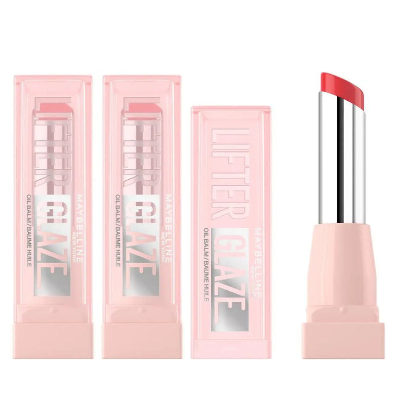 3x Maybelline Lifter Glaze Lip Balm 005 Peach Quench