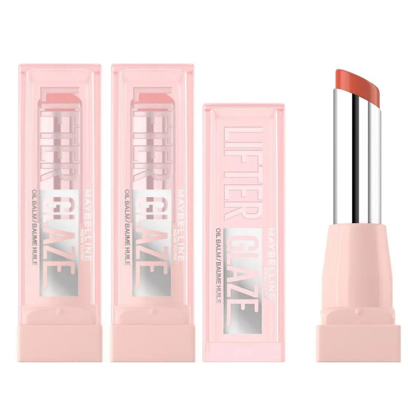 3x Maybelline Lifter Glaze Lip Balm 006 Caramel Glow
