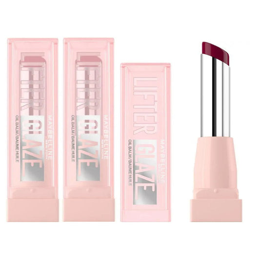 3x Maybelline Lifter Glaze Lip Balm 008 Acai Glaze