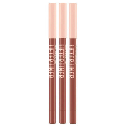3x Maybelline Lifter Hydrating Longwear Lip Liner 03 Player