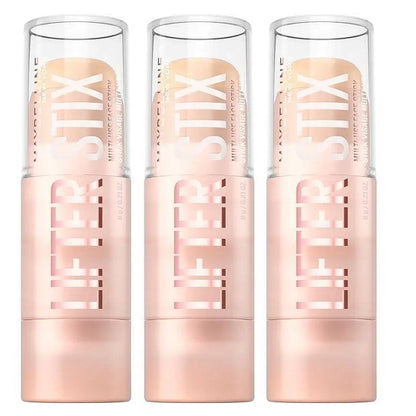3x Maybelline Lifter Stix Multi Use Face Stick Foundation Contour Highlight 05 6g