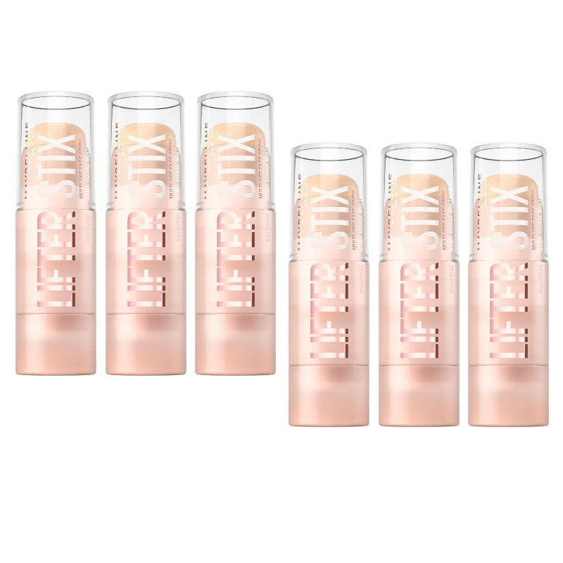 6x Maybelline Lifter Stix Multi Use Face Stick Foundation Contour Highlight 05 6g