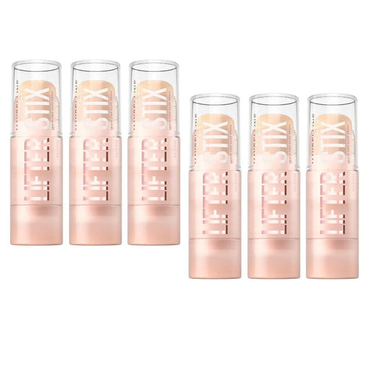 6x Maybelline Lifter Stix Multi Use Face Stick Foundation Contour Highlight 05 6g