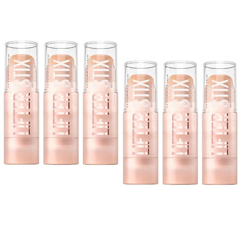 6x Maybelline Lifter Stix Multi Use Face Stick Foundation Contour Highlight 20 6g