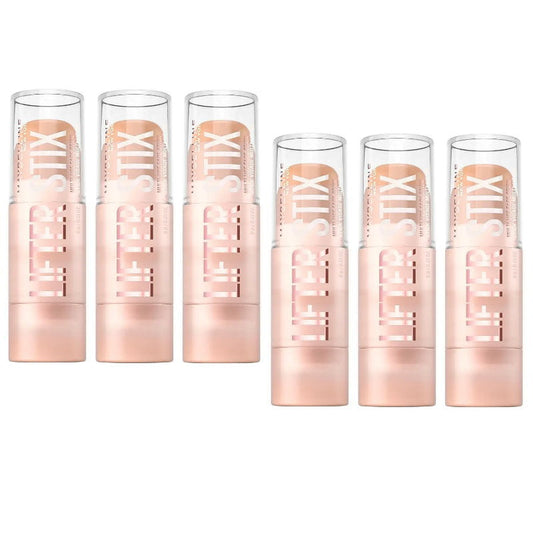 6x Maybelline Lifter Stix Multi Use Face Stick Foundation Contour Highlight 20 6g