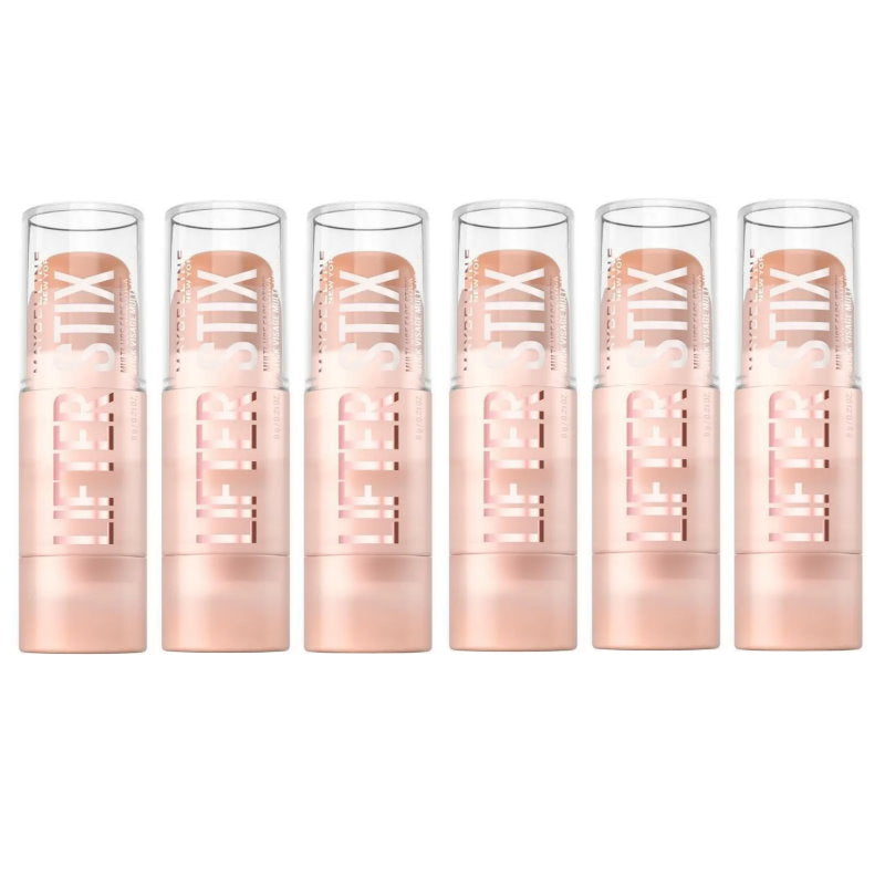 6x Maybelline Lifter Stix Multi Use Face Stick Foundation Contour Highlight 30 6g