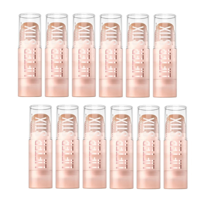 12x Maybelline Lifter Stix Multi Use Face Stick Foundation Contour Highlight 45 6g