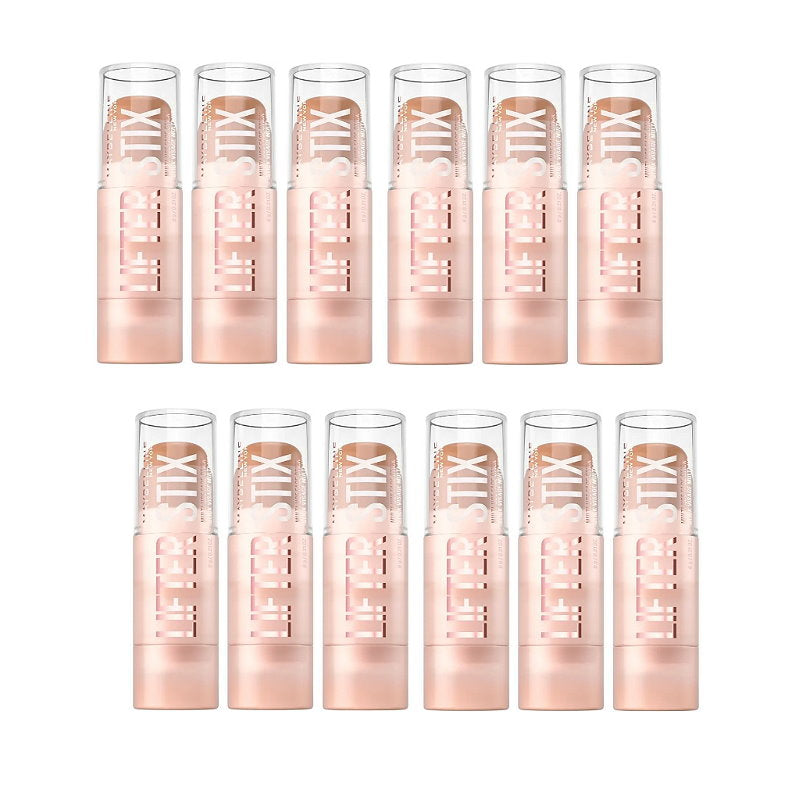 12x Maybelline Lifter Stix Multi Use Face Stick Foundation Contour Highlight 55 6g