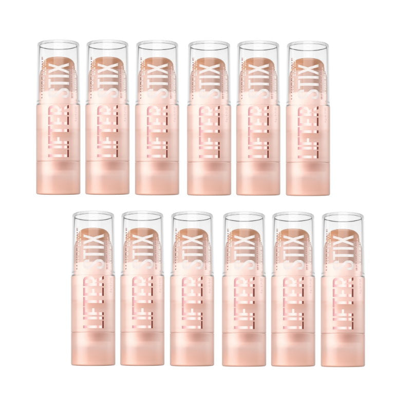 12x Maybelline Lifter Stix Multi Use Face Stick Foundation Contour Highlight 65 6g