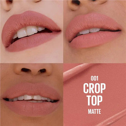 Maybelline Moisturising Serum Lipstick 001 Crop Top Matte