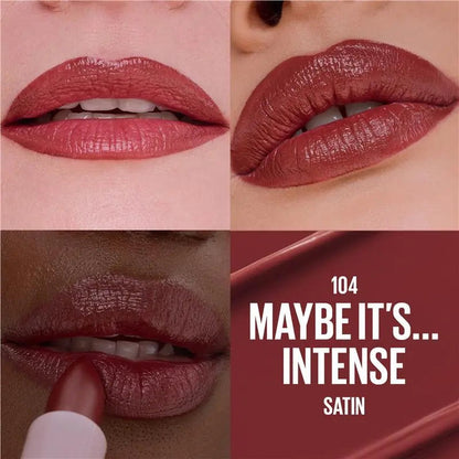 Maybelline Moisturising Serum Lipstick 104 Maybe It's Intense Satin