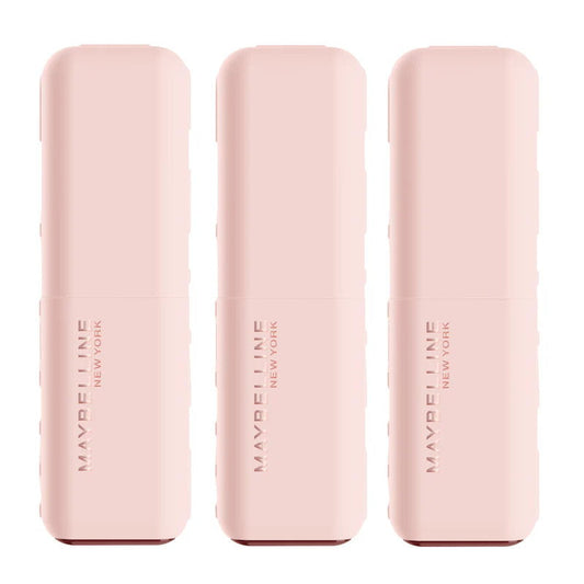 3x Maybelline Moisturising Serum Lipstick 104 Maybe It's Intense Satin
