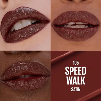 Maybelline Moisturising Serum Lipstick 105 Speed Walk Satin