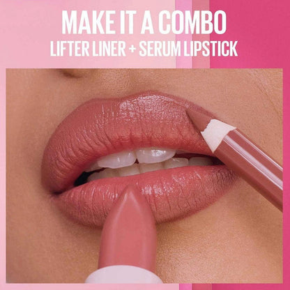 3x Maybelline Moisturising Serum Lipstick 108 Fit Check Satin