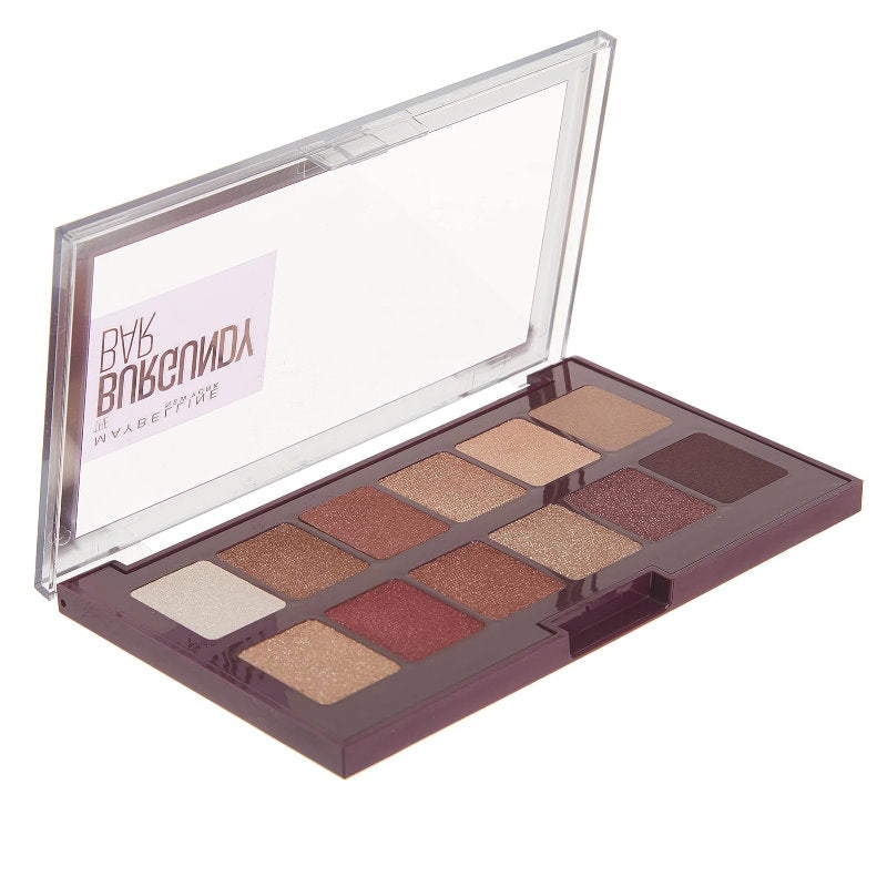 3x Maybelline New York Burgundy Bar Eyeshadow Palette 9.6g