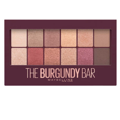 3x Maybelline New York Burgundy Bar Eyeshadow Palette 9.6g