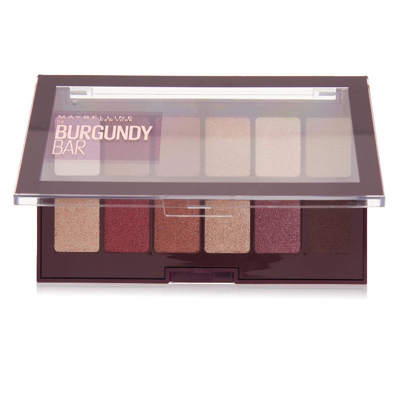 3x Maybelline New York Burgundy Bar Eyeshadow Palette 9.6g