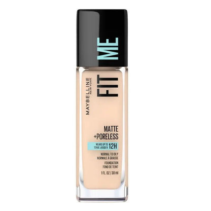 Maybelline Fit Me Matte Poreless Mattifying Liquid Foundation 30ml 112 Natural Ivory