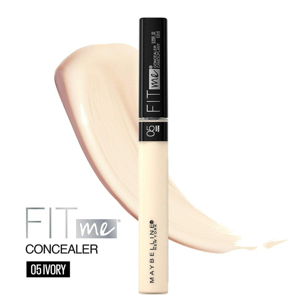 6x Maybelline Fit Me Natural Coverage Concealer 6.8ml 05 Ivory