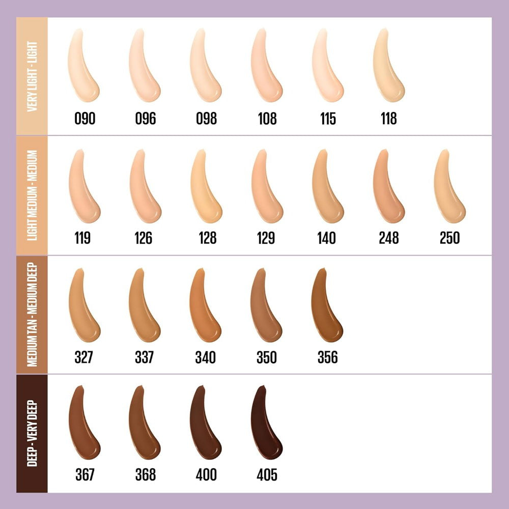 12x Maybelline Superstay Lumi Matte Foundation 35ml 115