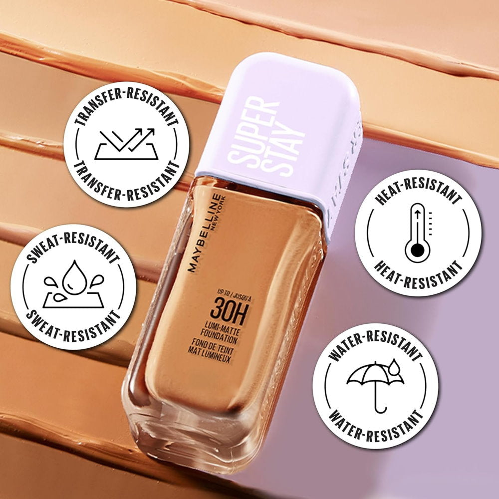 3x Maybelline Superstay Lumi Matte Foundation 35ml 115
