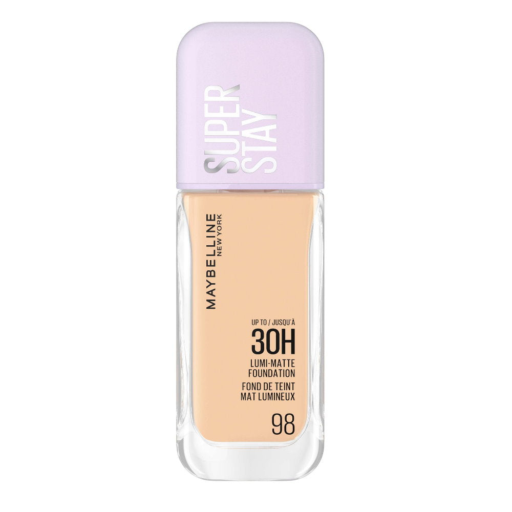 3x Maybelline Superstay Lumi Matte Foundation 35ml 098