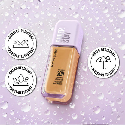 6x Maybelline Superstay Lumi Matte Foundation 35ml 098