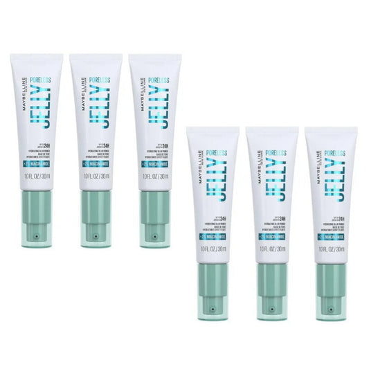 6x Maybelline Poreless Jelly Hydrating Blur Primer 30ml