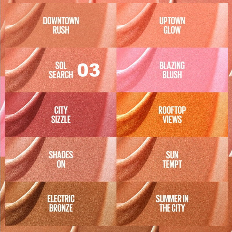 Maybelline Sunkisser Blush 4.7ml 03 Sol Search
