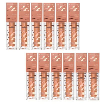 Multiple Marc Jacobs Beauty lip glosses in pink packaging on a white background