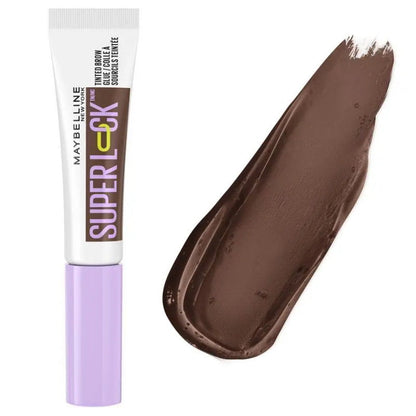 3x Maybelline Super Lock Tinted Brow Glue 260 Deep Brown 7ml
