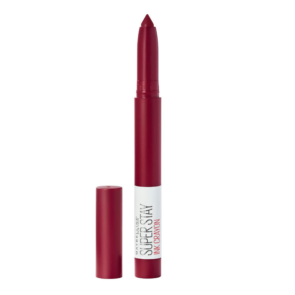 3x Maybelline Superstay Ink Crayon Lipstick 1.2g 55 Make It Happen