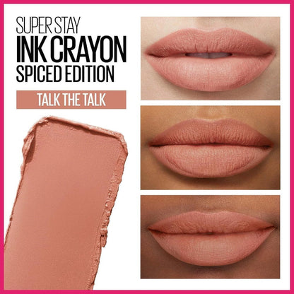 12x Maybelline Superstay Ink Crayon Lipstick 1.2g 95 Talk The Talk