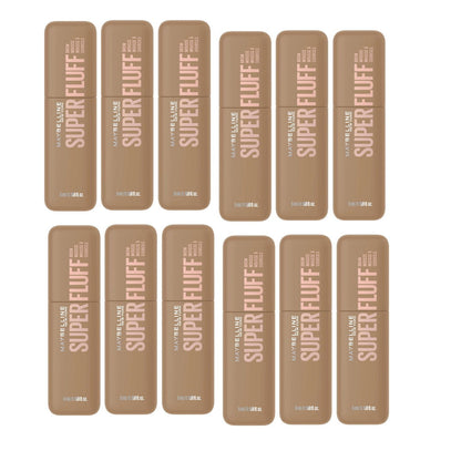 12x Maybelline Superfluff Brow Mousse 250 Blonde