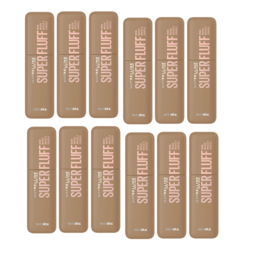 12x Maybelline Superfluff Brow Mousse 250 Blonde