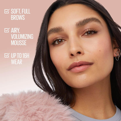 3x Maybelline Superfluff Brow Mousse 250 Blonde
