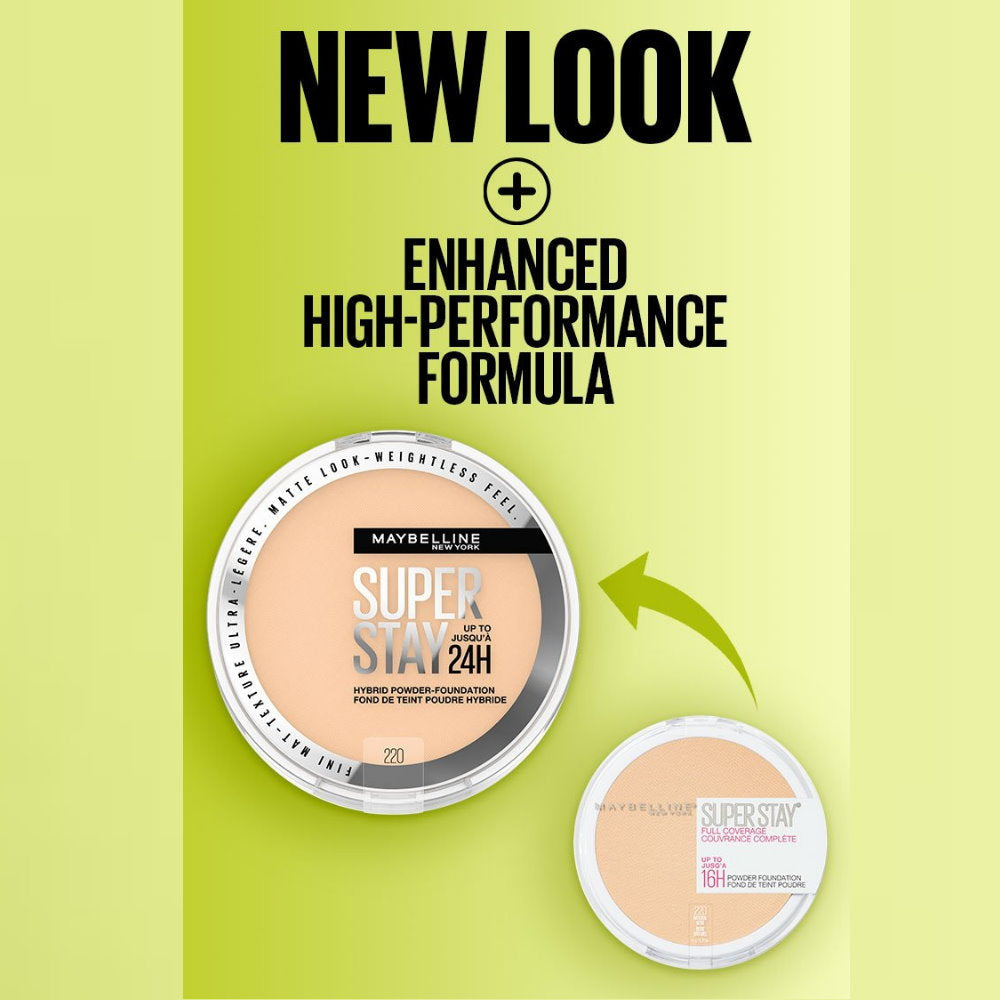 2x Maybelline Superstay 24H Hybrid Powder Foundation 9g 10