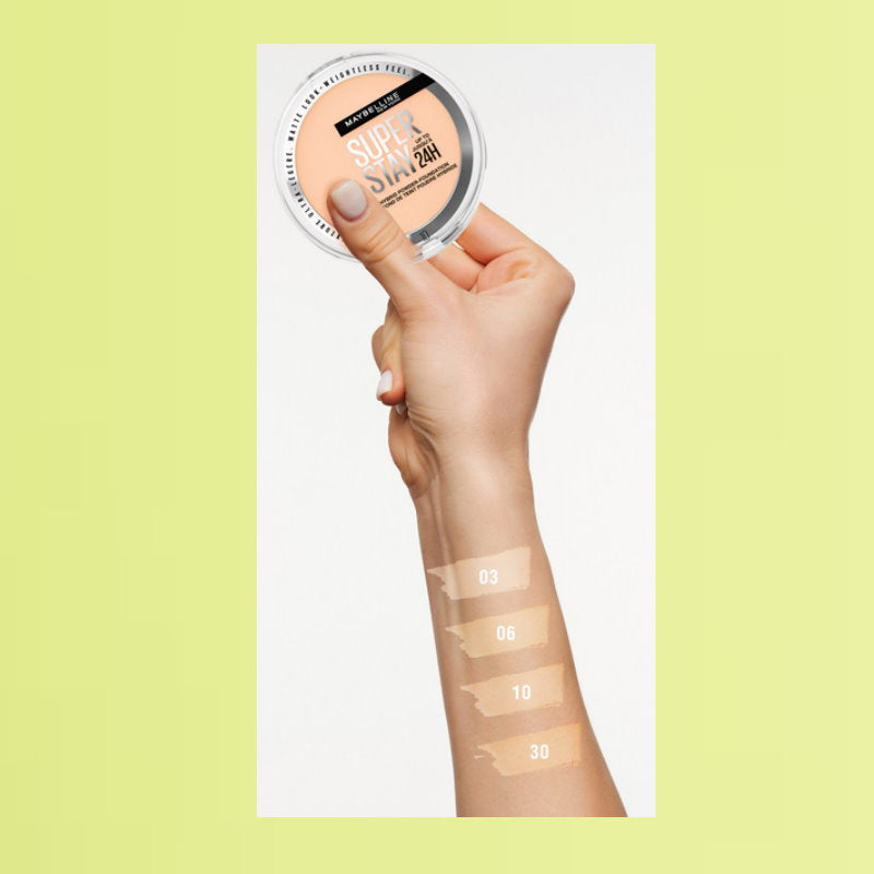 Maybelline Superstay 24H Hybrid Powder Foundation 9g 10