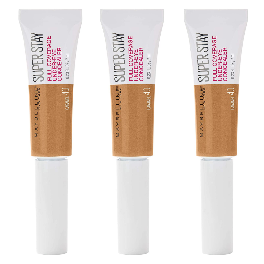 Buy 3pk Maybelline Superstay Full Coverage Under Eye Liquid Concealer Light 15 - Makeup Warehouse Australia 