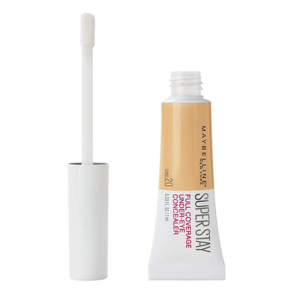 Maybelline Superstay Full Coverage Under Eye Liquid Concealer Light 15 - Makeup Warehouse Australia