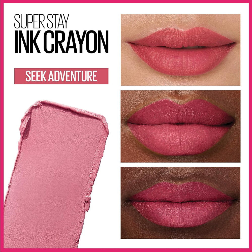 Maybelline Superstay Ink Crayon Lipstick 1.2g 30 Seek Adventure