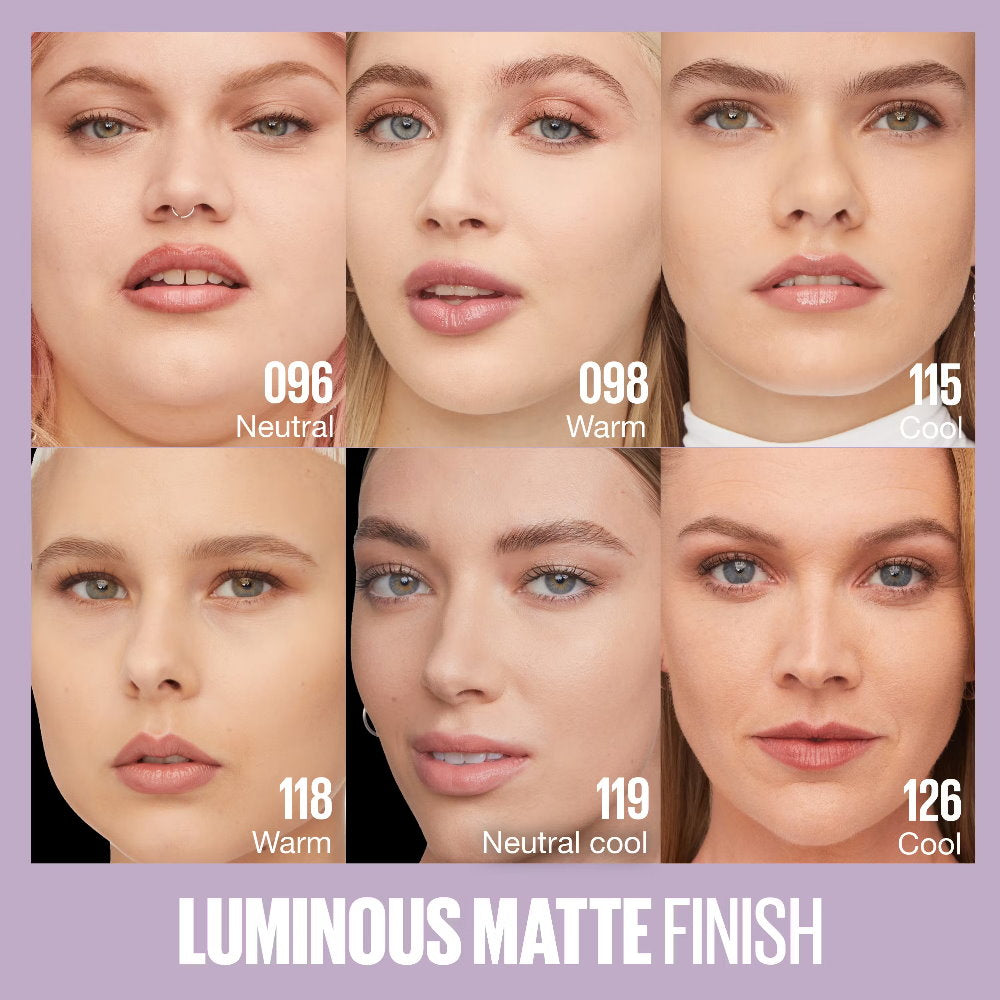 12x Maybelline Superstay Lumi Matte Foundation 35ml 115