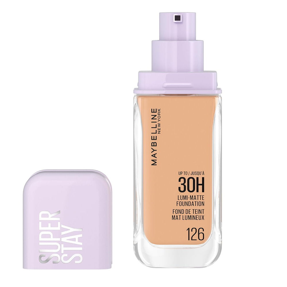 6x Maybelline Superstay Lumi Matte Foundation 35ml 126