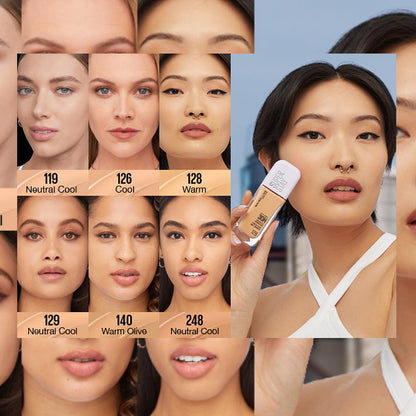 3x Maybelline Superstay Lumi Matte Foundation 35ml 140