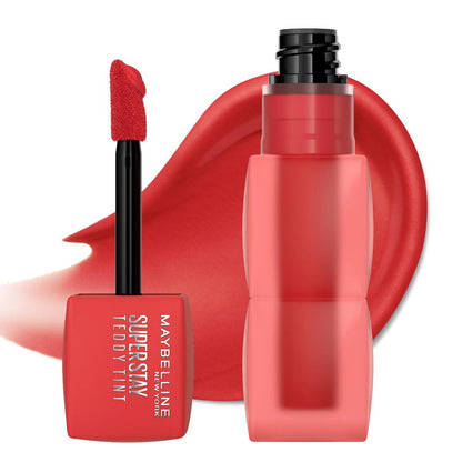 6x Maybelline Superstay Teddy Tint Creamy Matte Lip Tint 5ml 30 Coquettish
