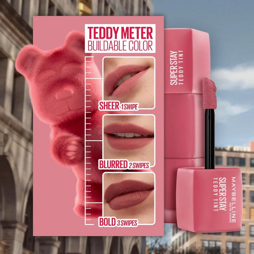 Maybelline Superstay Teddy Tint Lipstick 5ml 80 Keep it Cozy