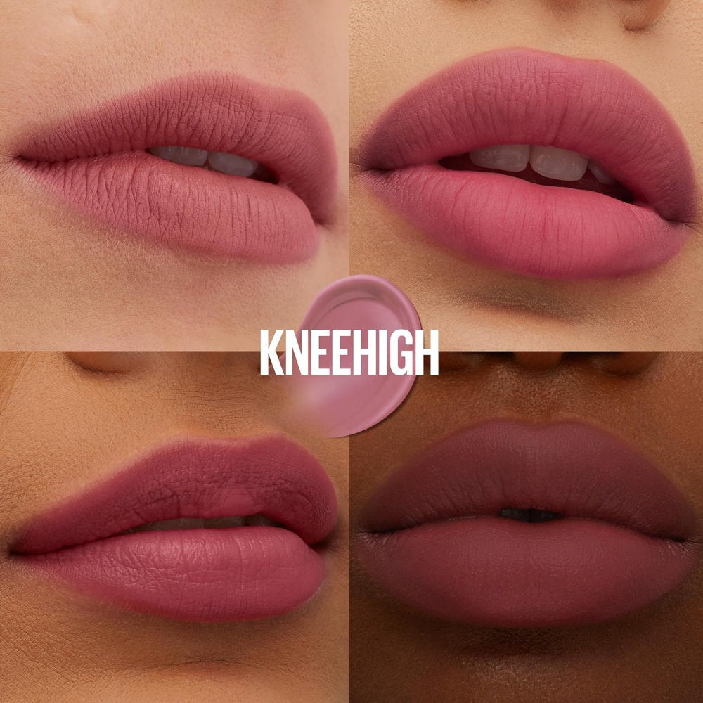 6x Maybelline Superstay Teddy Tint Creamy Matte Lip Tint 5ml 55 Knee High