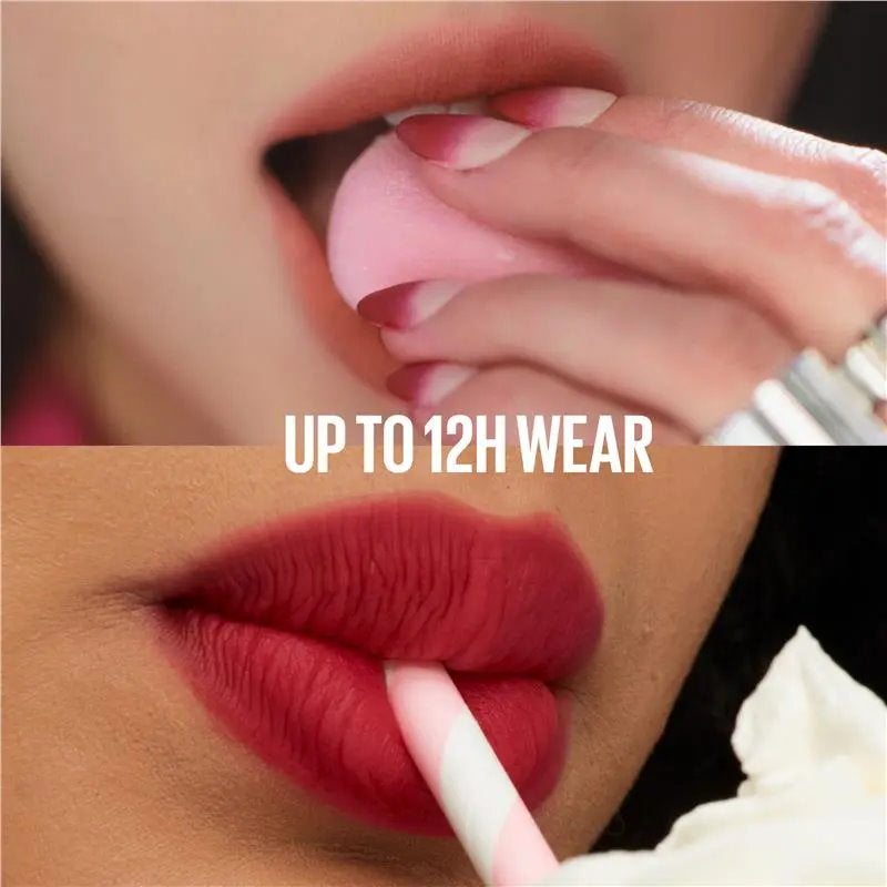 6x Maybelline Superstay Teddy Tint Lipstick 5ml 15 Skinny Dip
