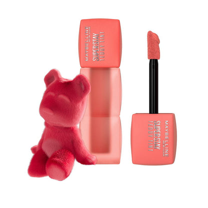 6x Maybelline Superstay Teddy Tint Creamy Matte Lip Tint 5ml 25 Baby Tee