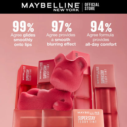 Maybelline Superstay Teddy Tint Creamy Matte Lip Tint 5ml 30 Coquettish